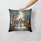 Edge Collections - 18" x 18" - Multicolor - Creepy Dolls Spooky Halloween Throw Pillow - 1 Piece
